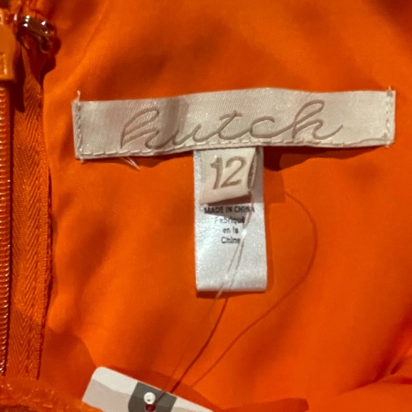 Brand new Hutch Shimmery Orange One-piece Jumpsuit - Picture 12 of 16